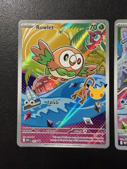 Pokemon First Partner Illustration Collection Series 1 Alolan Starters GEN 7 NM - Image 3