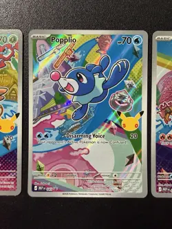 Pokemon First Partner Illustration Collection Series 1 Alolan Starters GEN 7 NM - Image 4