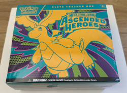 Sealed Pokemon Ascended Heroes Elite Trainer Box (ETB) – Plastic Film Torn - Image 1