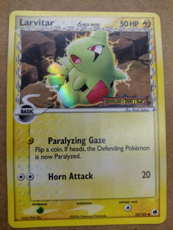 Pokemon Larvitar Reverse EX Dragon Frontiers 52/101 Near Mint Condition - Image 1