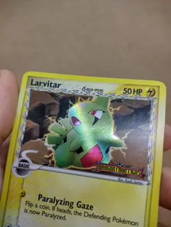 Pokemon Larvitar Reverse EX Dragon Frontiers 52/101 Near Mint Condition - Image 3
