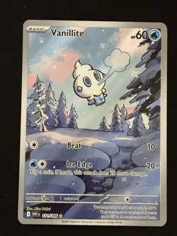 Vanillite 111/086 Pokemon TCG SV: White Flare NM - Image 1
