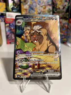 Pokemon Arven's Mabosstiff EX Holo Special Illustration Rare 235/182 Sv10 Set - Image 1