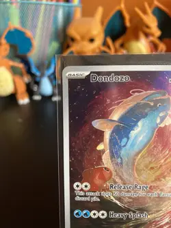 Dondozo 207/198 Illustration Rare Holo Scarlet & Violet Pokemon TCG English NM - Image 3