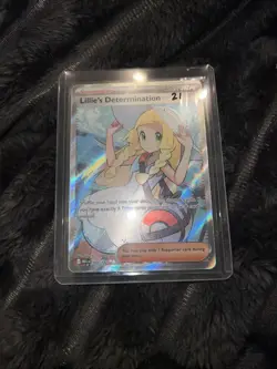Pokemon Lillie's Determination 169/132 Ultra Rare Mega Evolution Mint Pack Fresh - Image 1