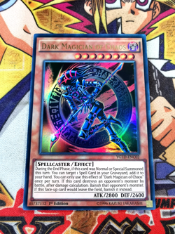 Dark Magician of Chaos ygld-enc02 1st Edition (LP/MP) Ultra Rare Yu-Gi-Oh! - Image 1