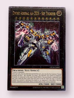 YuGiOh! Divine Arsenal AA-ZEUS - Sky Thunder (UTR) | OP18-EN002 Unlimited NM - Image 1