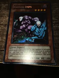 Yu-Gi-OH GEMINI IMPS PP01-EN005 SECRET RARE - Image 1