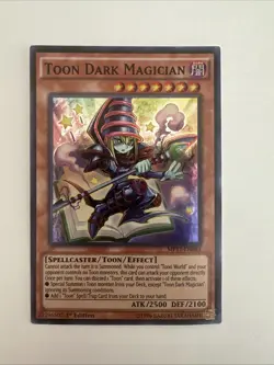Yu-Gi-Oh! TCG Toon Dark Magician 2017 Mega-Tin Mega Pack MP17-EN083 1st Edition - Image 1