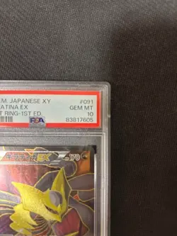 Giratina EX SR PSA 10 Pokemon Card Japanese Full Art Holo Rare XY Series - Image 3