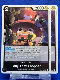 2x Tony Tony.Chopper OP15-085 R | Adventure on Kami's Island | One Piece TCG - Image 1