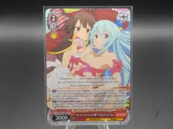Weiss "We Are the Presents" Megumin & Aqua (U) - KONOSUBA - Image 3
