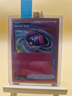 Pokemon Master Ball 153/162 - NM - Temporal Forces Holo Rare Card - Image 3