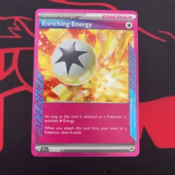 Enriching Energy 191/191 Surging Sparks Ace Spec Rare Pokemon Card - Image 1
