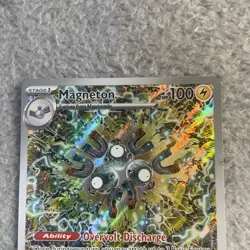 Magneton 159 Sv: Scarlet & Violet Promo Card Holo Illustration Rare NM - Image 2