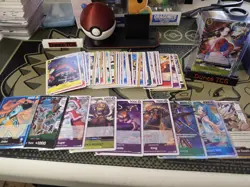 One Piece TCG Bulk cards OP14 Small lot w/ Boa Hancock OP14-112 SR - Image 1