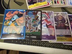 One Piece TCG Bulk cards OP14 Small lot w/ Boa Hancock OP14-112 SR - Image 3