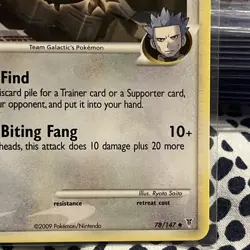 Raticate G 78/147 Platinum Supreme Victors Pokemon TCG Trading Card - Image 3