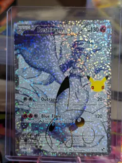 Pokemon TCG Reshiram Celebrations Classic Collection Card 113/114 NM/M Condition - Image 1