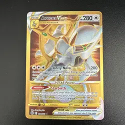 Arceus VSTAR 184/172 Brilliant Stars Near Mint NM Secret Rare Card - Image 1