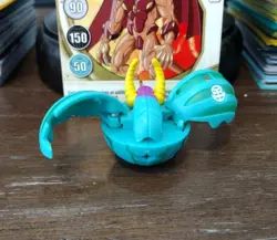 Bakugan B2 (NOT B1!) Ventus Garganoid 450G Green Battle Brawlers W/ Card Rare! - Image 3
