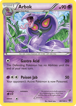 Arbok 48/146 Rare | XY | Pokemon Card - Image 1