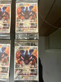 2023 Lucario VSTAR SWSH291 Crown Zenith ETB Promo Card SEALED Lot Of 4 NM - Image 3