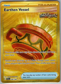 Earthen Vessel 096/064 SV: Shrouded Fable - Pokemon Card - NM - Image 1