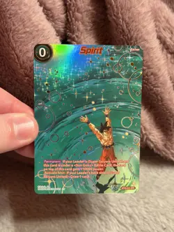 Bandai Dragon Ball Super Card Game Spirit Son Goku BT30-015 SPR Foil - Image 4