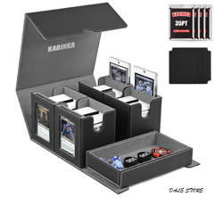 5 in 1 Trading Card Storage Box, MTG Commander Deck Box, Multi-Purpose Deck Case - Image 4