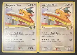 x2 - Dragonite FB 56/147 Non Holo Platinum Supreme Victors Pokemon Card 2009 - Image 1