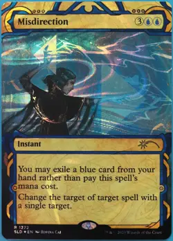 Misdirection (Secret Lair Halo Promo) FOIL NM MTG MAGIC CARD (514558) ABUGames - Image 1