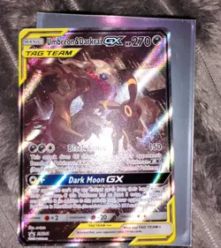 Umbreon & Darkrai GX SM241 Black Star Promo Holo - Tag Team Pokemon Card NM - Image 3