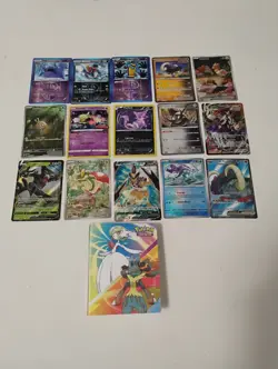 Pokemon 30 Card Lot - Mega Evolution EX IR VMAX - Full Art Ultra Rare Holo Cards - Image 1