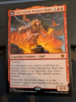 Ojer Axonil, Deepest Might - #0158 - The Lost Caverns of Ixalan - NM - MTG - Image 2