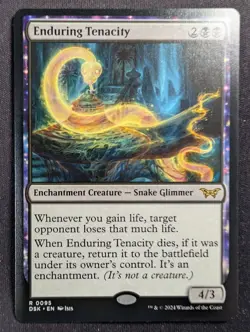 Enduring Tenacity - Duskmourn: House of Horror (MTG) - Image 1