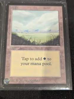 Plains x4 - Alpha - Land - LP - MTG - Magic the Gathering - Basic Land - Image 5
