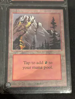 Mountain x4 - Alpha - Land - LP - MTG - Magic the Gathering - Basic Land - Image 5
