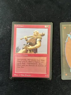 Magic the Gathering Hill Giant X2 Beta NM - Image 2