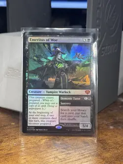 Emeritus of Woe [Secrets of Strixhaven] Foil Near Mint - Image 1