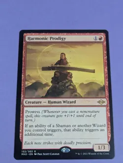 MTG Magic: Modern Horizons 2: Harmonic Prodigy #132/303 Rare - NM - Image 1