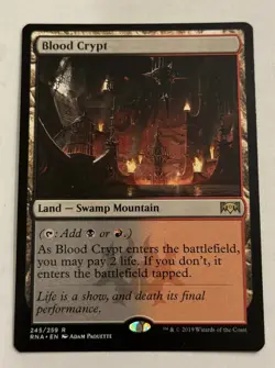 Blood Crypt - Ravnica Allegiance (RNA) - 245/259 - MtG ships free - Image 1