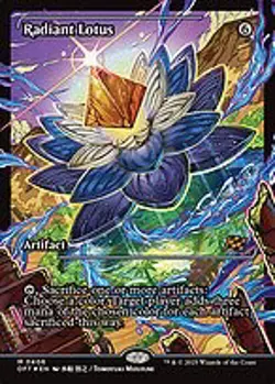 Radiant Lotus (DFT-406) - mythic: (Showcase) - Foil Near Mint - Image 1