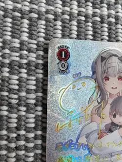 Signed Weiss Schwarz Card Modernia NIK/S117-059SP SP NIKKE Japanese Near Mint - Image 2