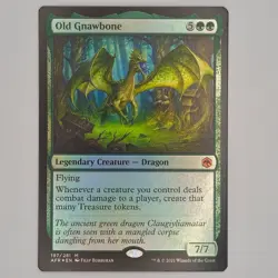 MTG Old Gnawbone (Foil) Adventures in the Forgotten Realms #197 - Image 1