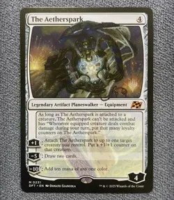 MTG The Aetherspark (Promo) x1 NM ! Aetherdrift / PPDFT / Magic The Gathering - Image 1