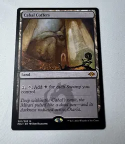 Cabal Coffers Modern Horizons 2 Magic: The Gathering Black Land Mythic Rare - Image 1