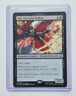 Mai, Scornful Striker Foil Avatar: The Last Airbender MTG - Image 1