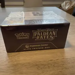 Pokemon Center Exclusive Paldean Fates ETB Elite Trainer Box Sealed & New - Image 5