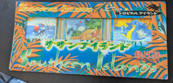 POKEMON JAPANESE SOUTHERN TROPICAL MARILL ISLAND BEACH 3 CARD SET USED - Image 1